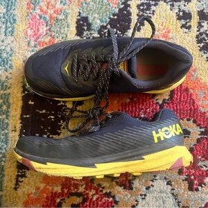 Hoka One One Womens Torrent 2 Running Shoes Hiking Lace Up Size 7.5
